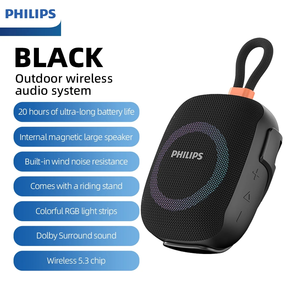 Portable Bluetooth Speaker Waterproof Ipx7 - 필립스 TAS1150/TAS1160 블루투스 스피커 2000mAh 배터리