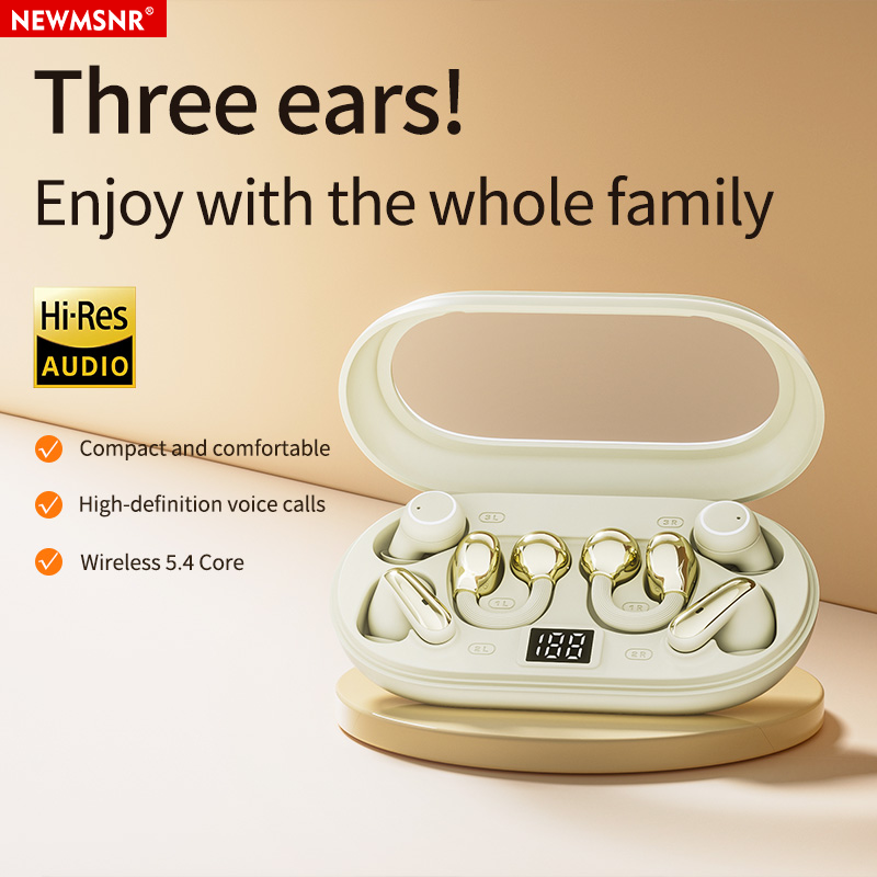 Sleep Mask Headphones Bluetooth - 3-in-1 이어 클립형, 반개방형, 무선 블루투스