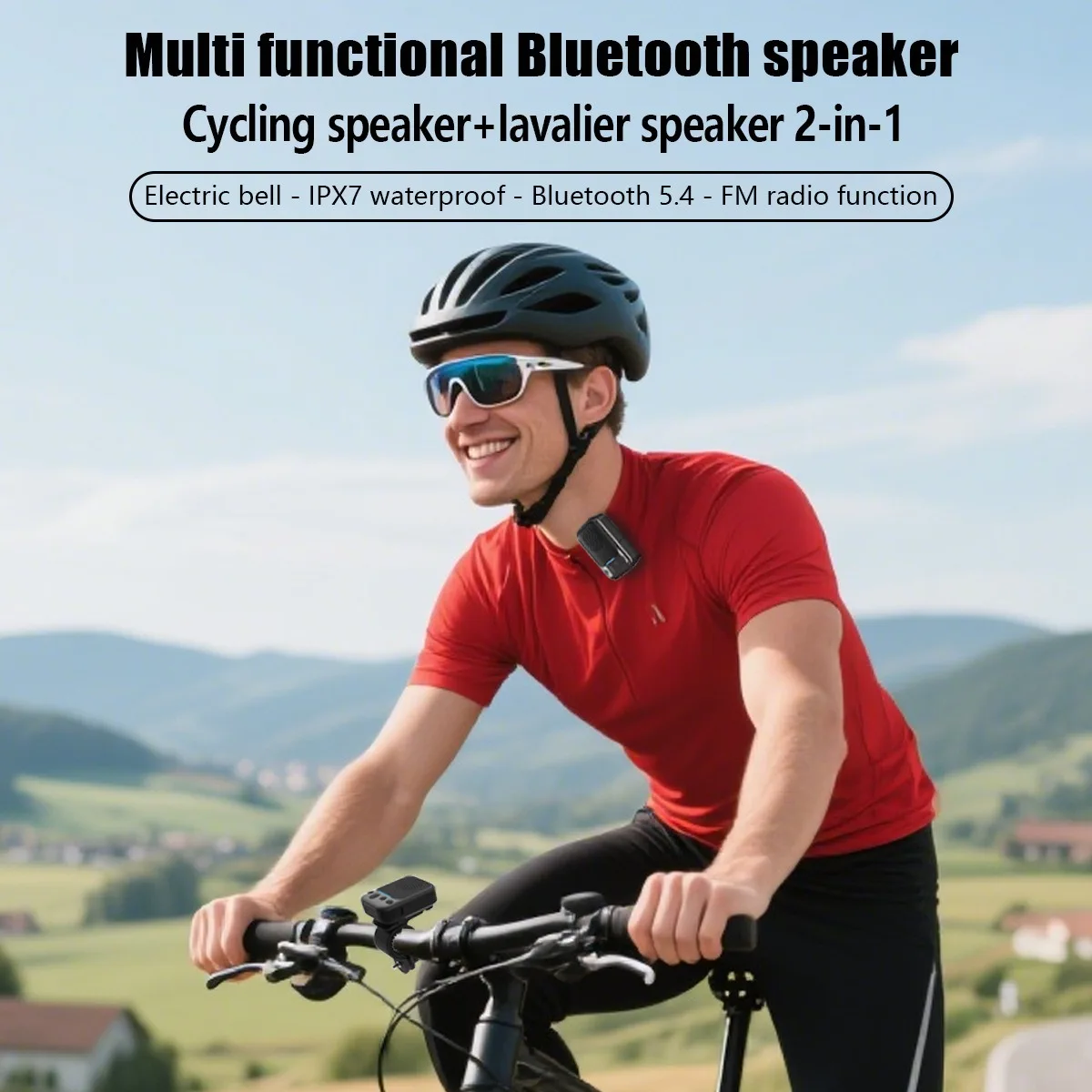 미니 바이크 무선 스피커 블루투스 5.4 휴대용 FM  - Portable Bluetooth Speaker Waterproof Ipx7 리뷰 및 가격
