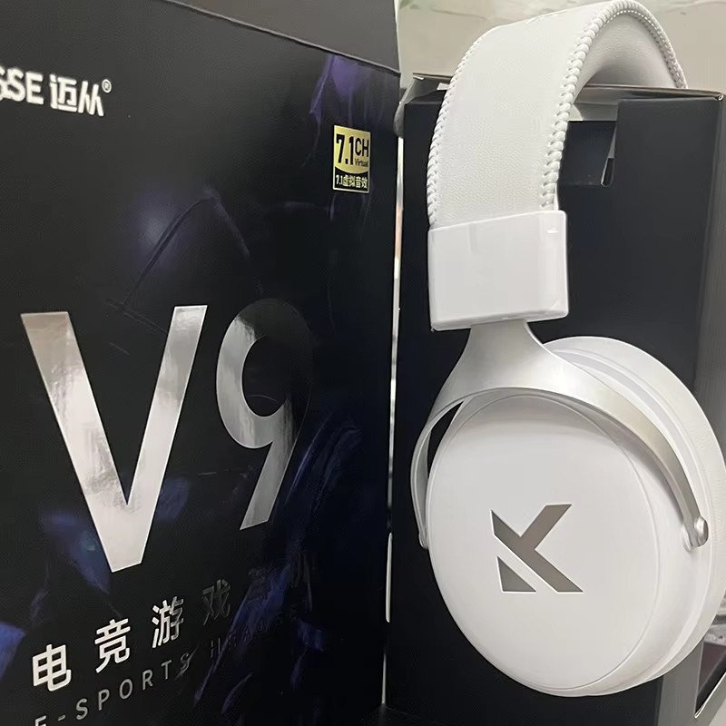 새로운 MCHOSE V9 Pro 2 무선 블루투스 헤드 - Type C Wired Earphones With Mic 리뷰 및 가격