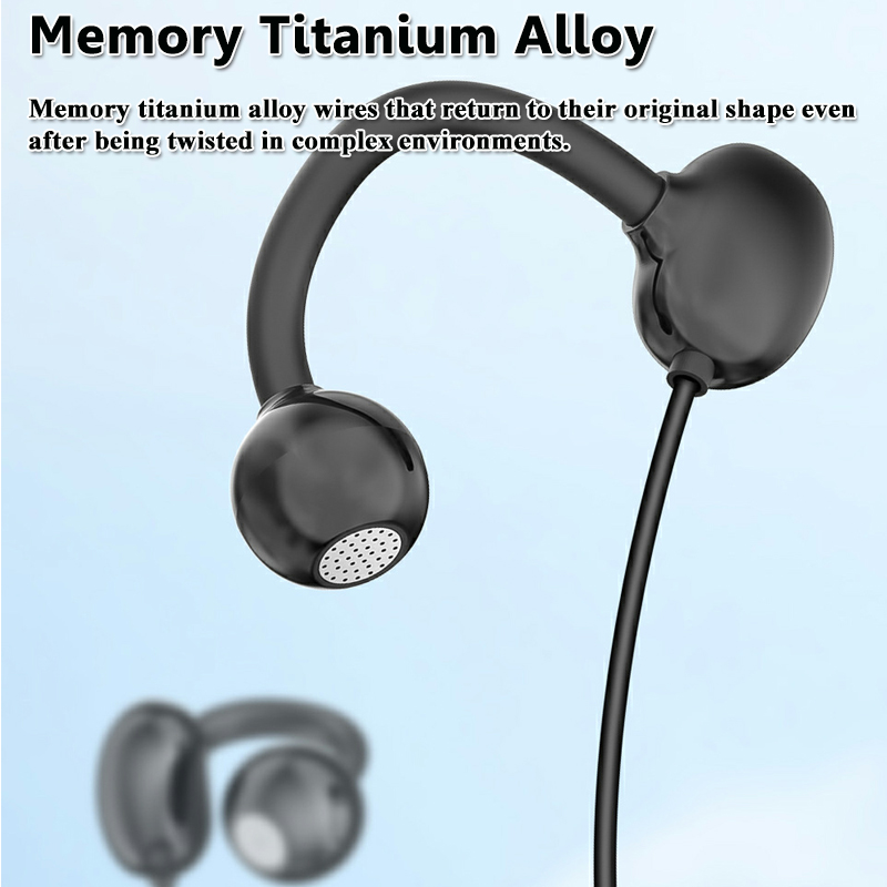 유선 오픈형 이어폰 3.5mm/타입C 공기전도 이어클립 - Open Ear Air Conduction Headphones 리뷰 및 가격