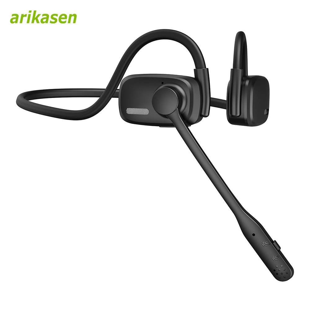 마이크 붐이 있는 블루투스 헤드셋 소음 차단 핸즈프리  - Open Ear Air Conduction Headphones 리뷰 및 가격