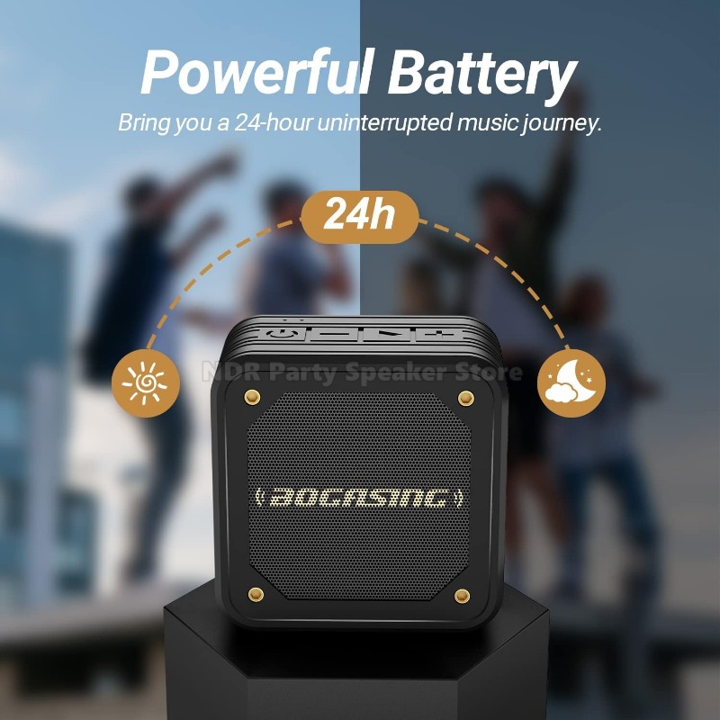 BT 5.0 휴대용 사운드 미니 블루투스 스피커, M1 - Portable Bluetooth Speaker Waterproof Ipx7 리뷰 및 가격